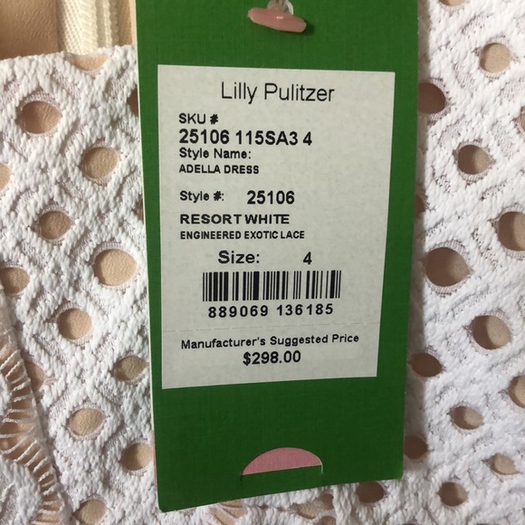 NWT Lilly Pulitzer Adella Dress - perfect for bridal events 👰‍♀️ - Picture 5 of 5